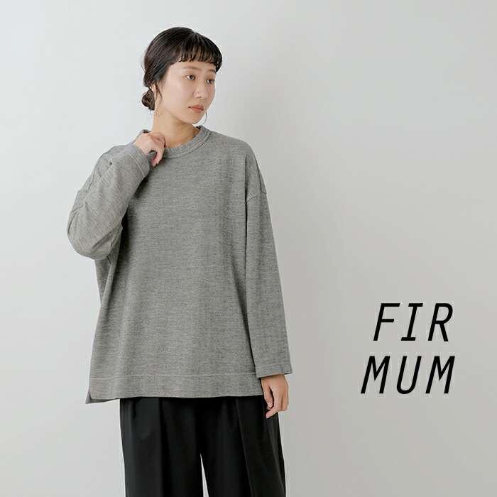 FIRMUM フィル マム FIR MUM ウール ジャガード オーバーサイズ