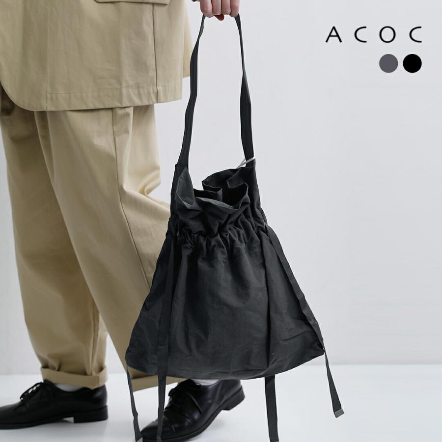 ACOC アコック ドローストリング バッグ drawstring-bag レディース