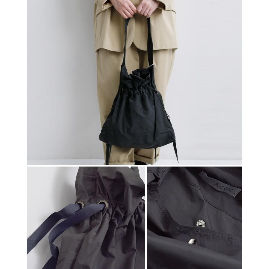 ACOC アコック ドローストリング バッグ drawstring-bag レディース