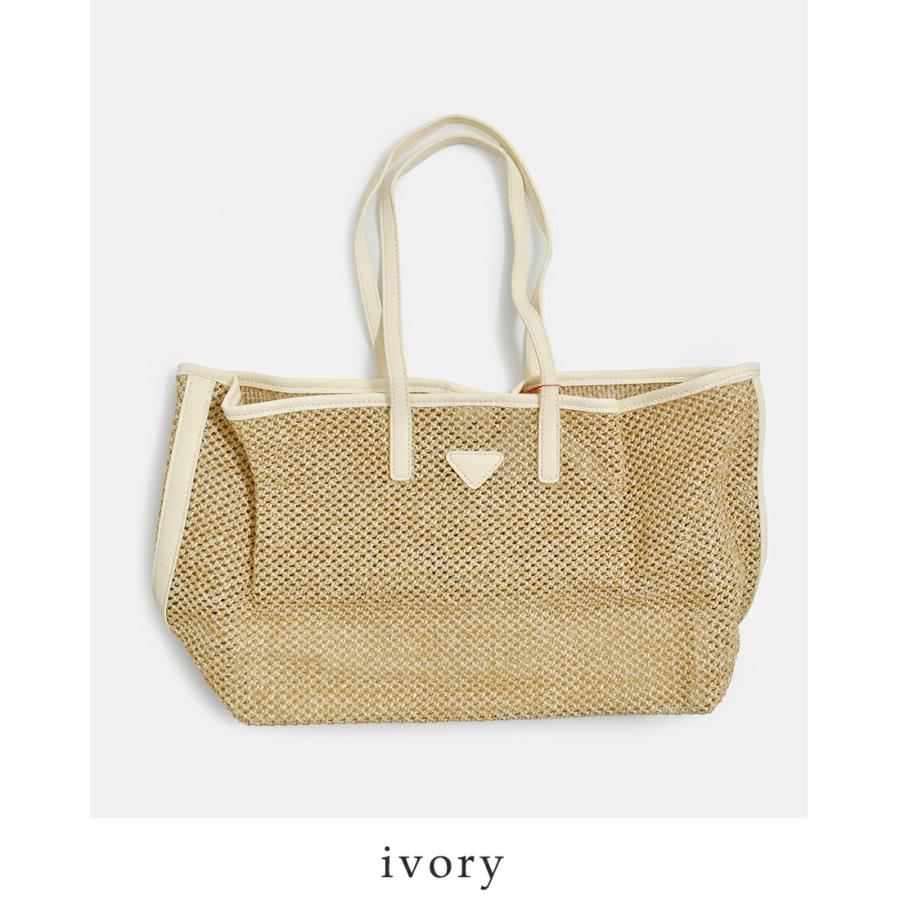 セール【30%OFF】モッテ Motte ラフィア ペーパー トートバッグ