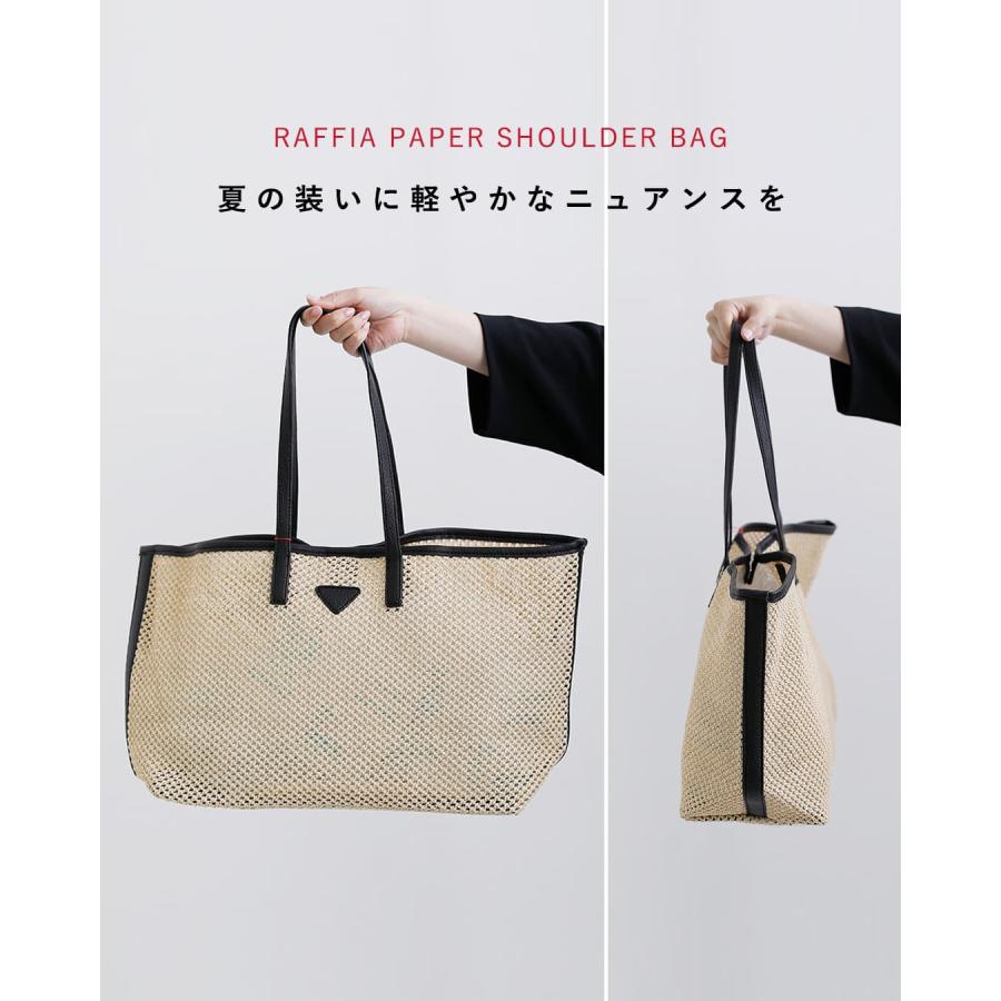 モッテ Motte ラフィア ペーパー トートバッグ drd261005 レディース