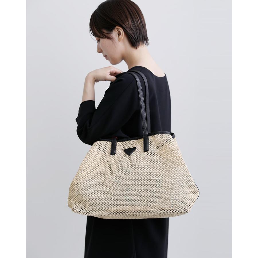 セール【50%OFF】モッテ Motte ラフィア ペーパー トートバッグ 