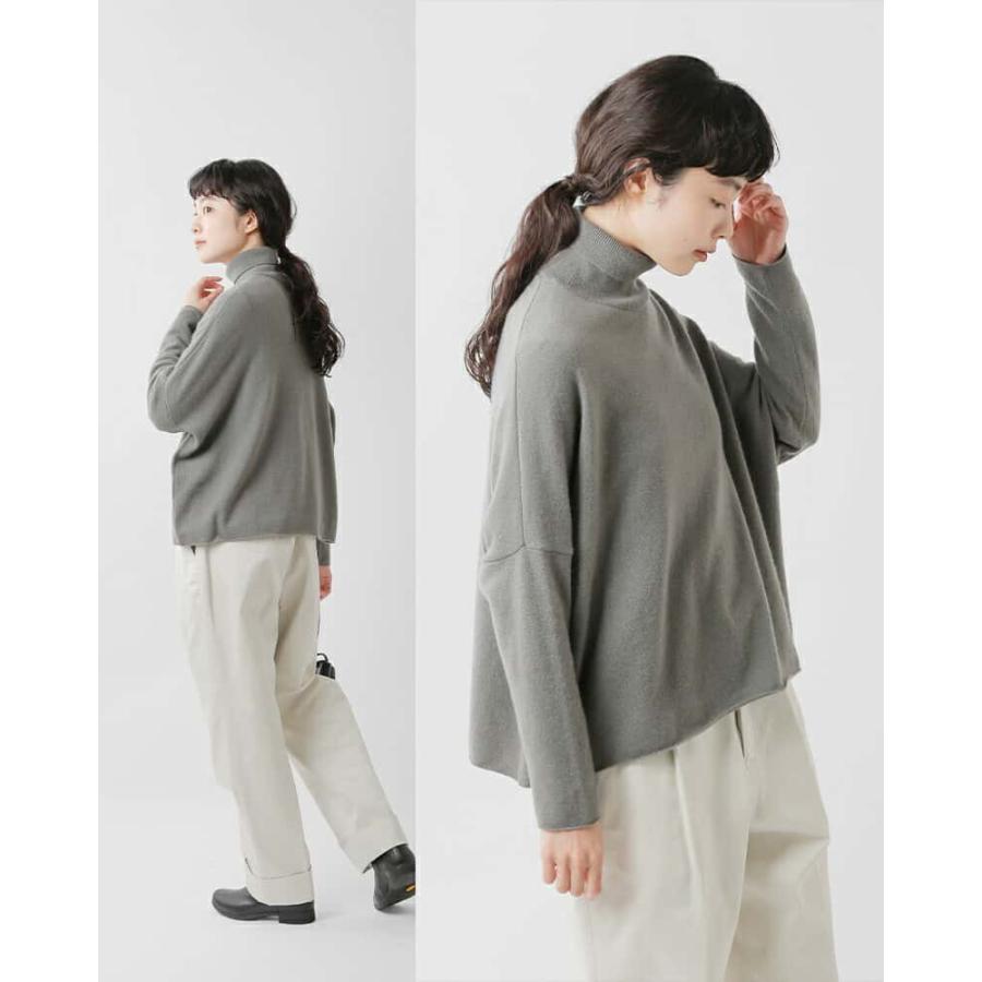 evam eva*カシミヤタートルネックプルオーバー* - 長袖