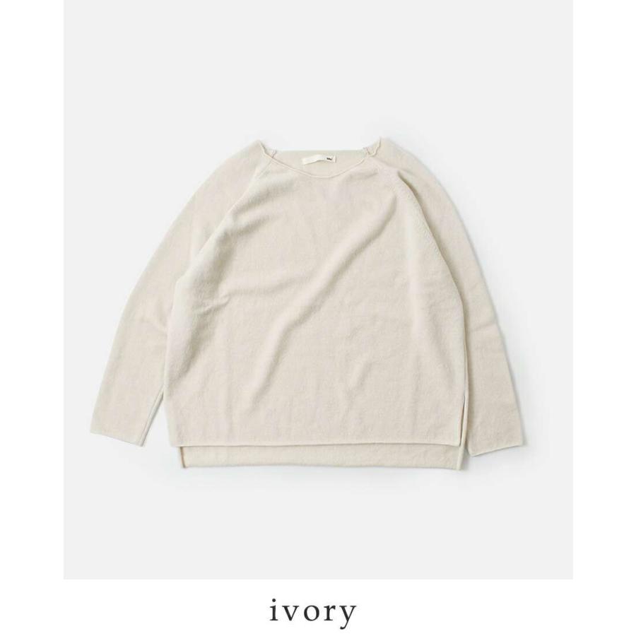 トップス evam eva E243K077 wool pullover Evam Eva | Renew Wool Raglan Pullover - The Phoenix