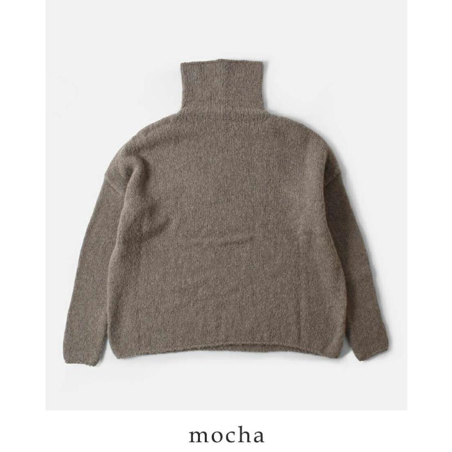 最終価格　evam eva アルパカ　ニット　タートルネック evam eva エヴァムエヴァ アルパカ リリー タートルネック ニット プル