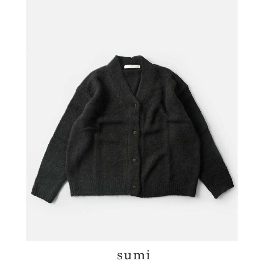 evam eva エヴァムエヴァ アルパカ リリー ニット カーディガン