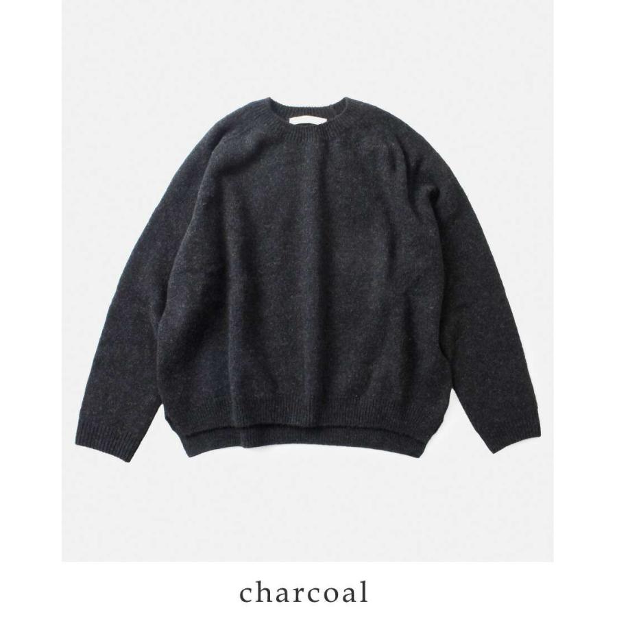 evam eva（エヴァムエヴァ） ウール フォックス ニット プルオーバー