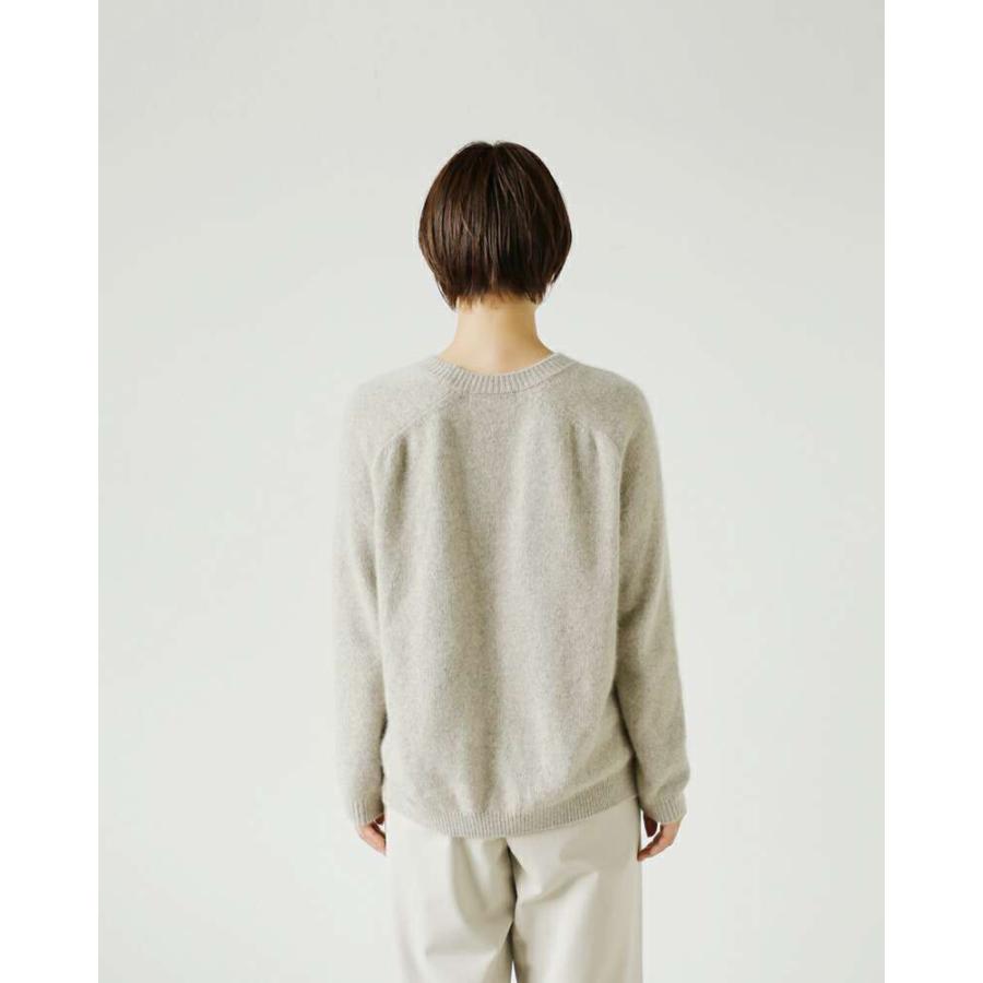 evam eva（エヴァムエヴァ） ウール フォックス ニット プルオーバー