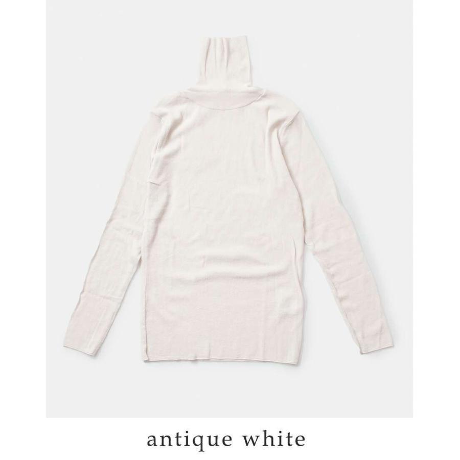 evam eva（エヴァムエヴァ） コットン タートルネック プルオーバー