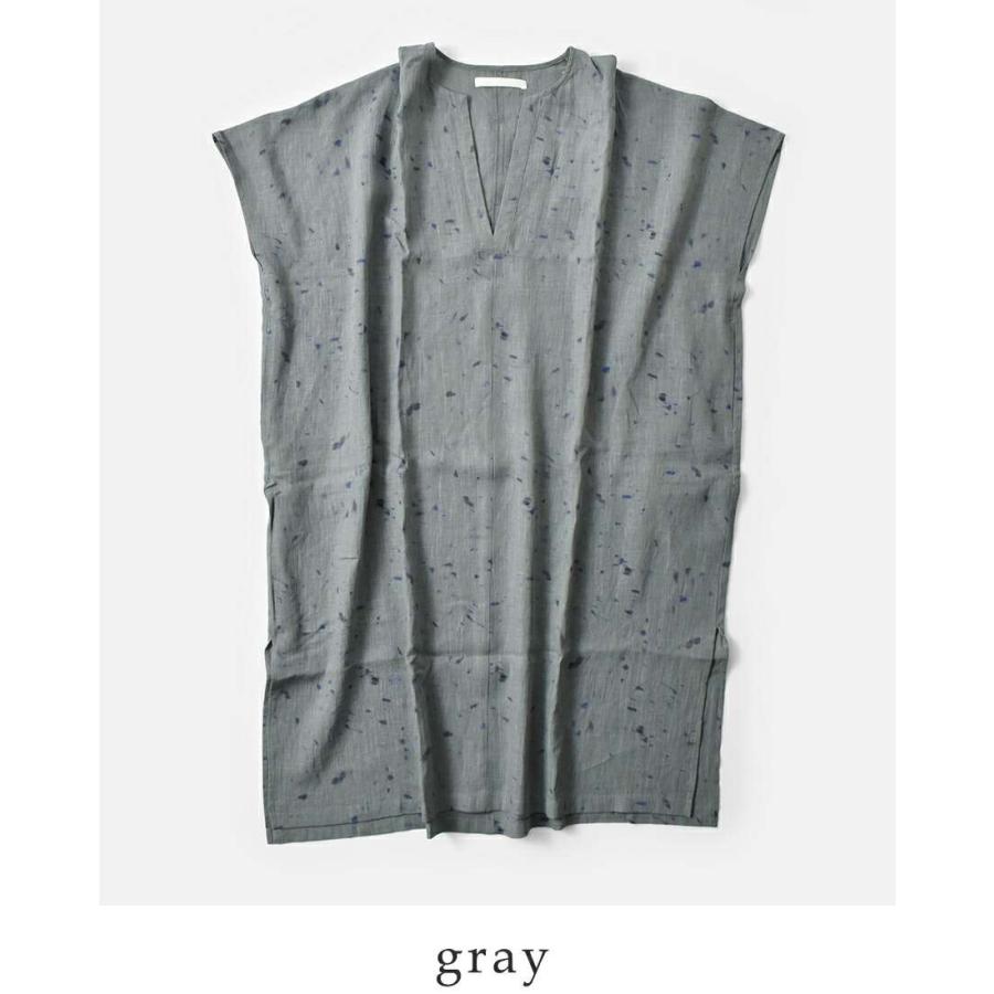 evamevaリネンポンチョ、プリンティッドローブ evamevaリネンポンチョ、プリンティッドローブ evamevaリネンポンチョ