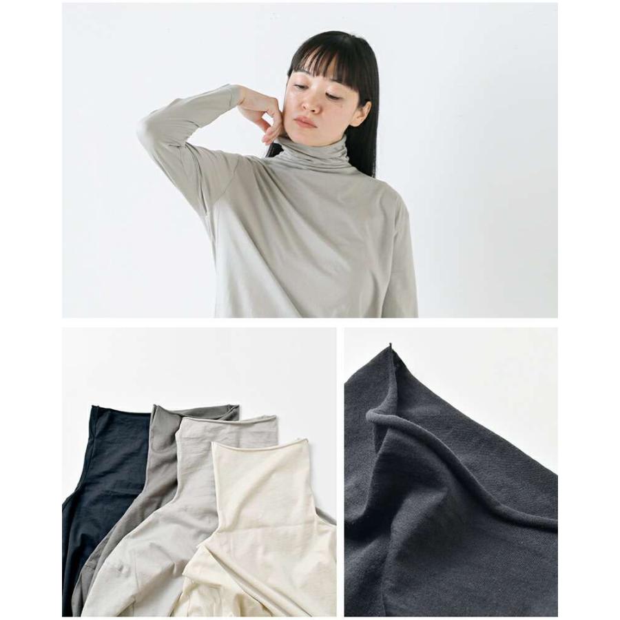 evam eva（エヴァムエヴァ） タートルネック カットソー プルオーバー