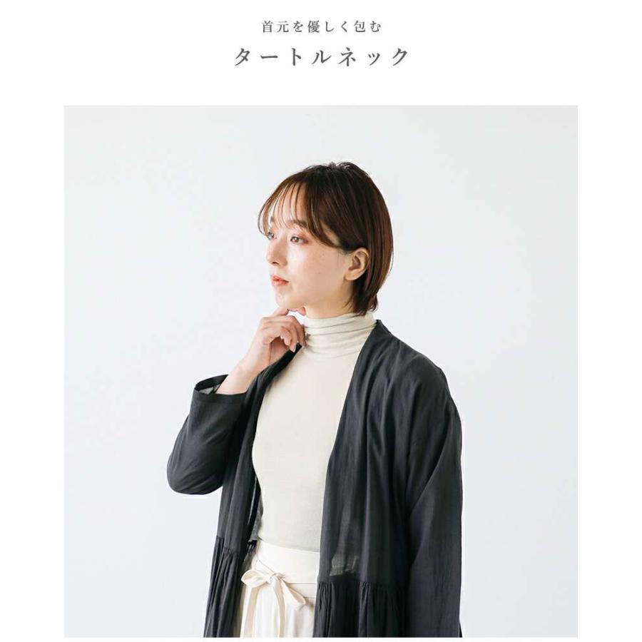 evam eva タートルネック ブラック 長袖 evam eva エヴァムエヴァ コットン タートルネック プルオーバー