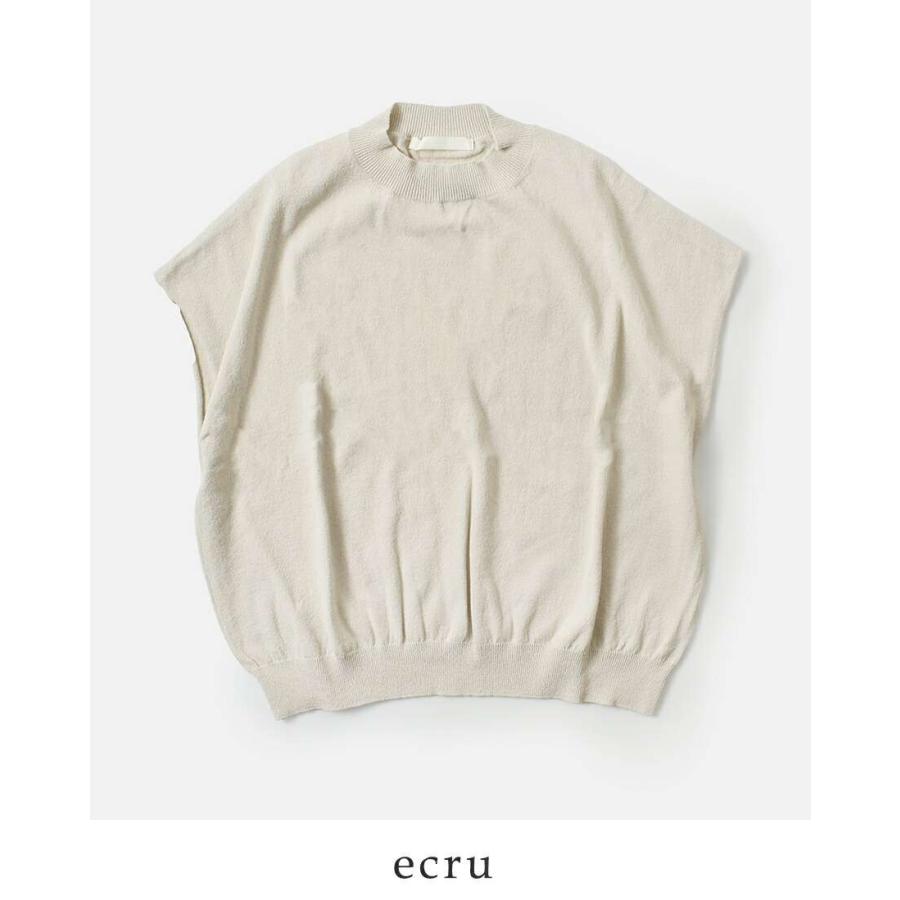新品未使用　evam eva コットン ベスト　Mサイズ evam eva（エヴァムエヴァ） コットン ベスト e253k022 レディース
