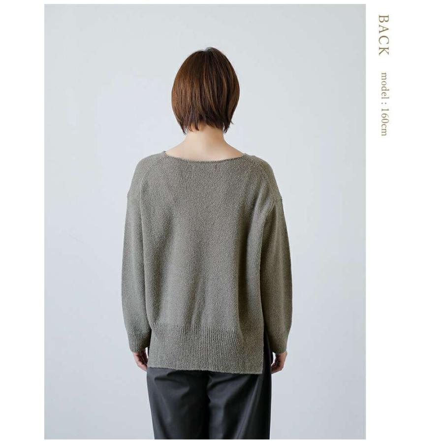 evam eva（エヴァムエヴァ） ウール アルパカ プルオーバー e253k055