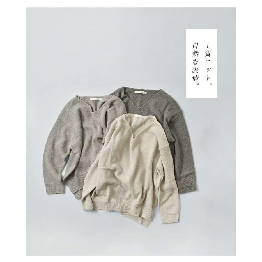 evam eva（エヴァムエヴァ） ウール アルパカ プルオーバー e253k055