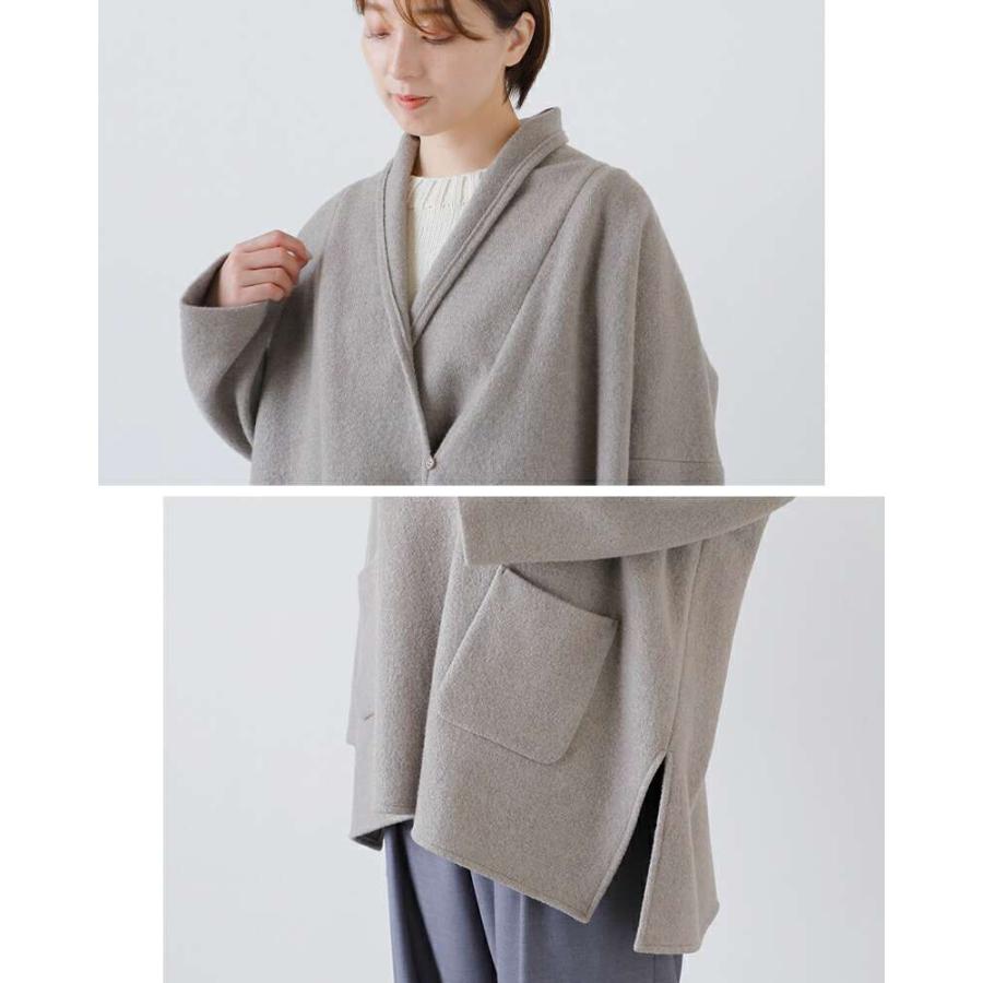 evam eva（エヴァムエヴァ） プレス ウール ローブ e253k092 爆買