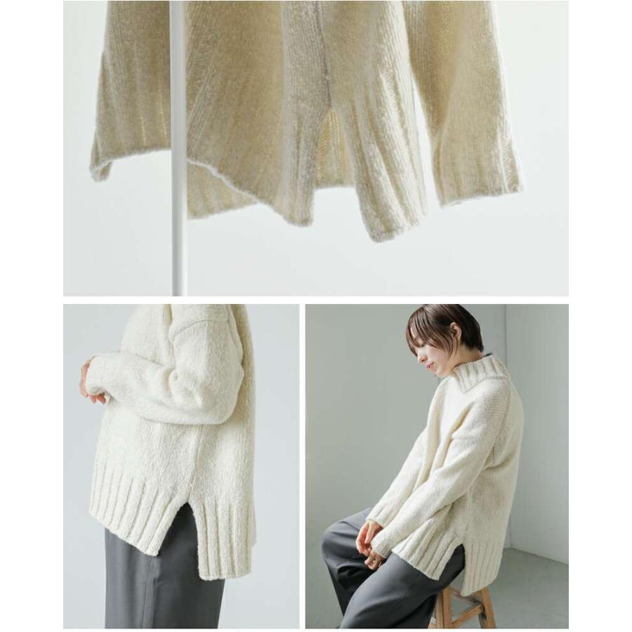 evam eva（エヴァムエヴァ） リニューウール タートルネック ニット