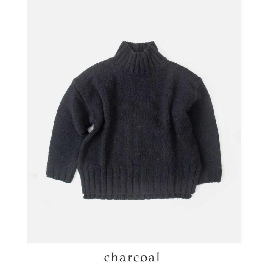 evam eva（エヴァムエヴァ） リニューウール タートルネック ニット