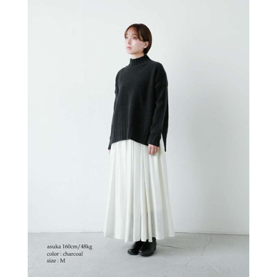 evam eva（エヴァムエヴァ） リニューウール タートルネック ニット