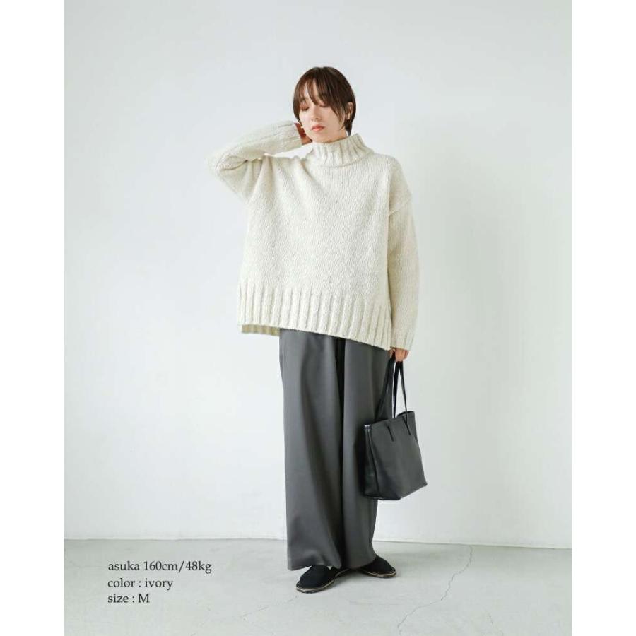 エヴァム　エヴァー　薄手ニットセーター evam eva｜ladies',tops