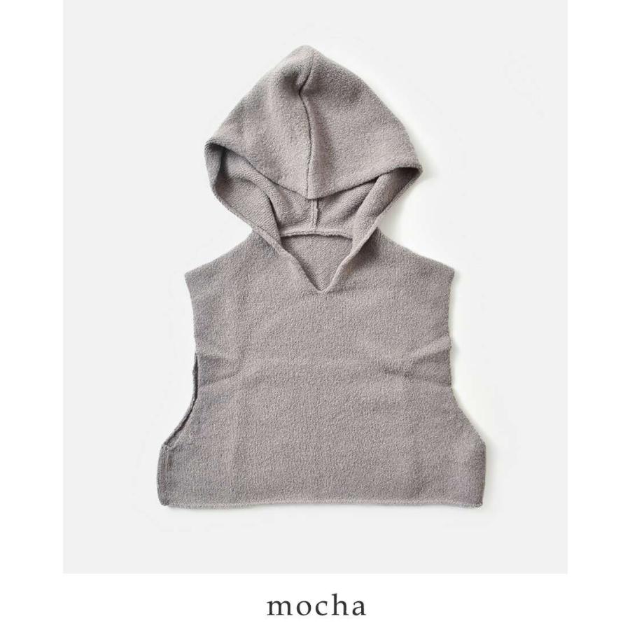 evam eva（エヴァムエヴァ） リニューウール フーデッド ベスト