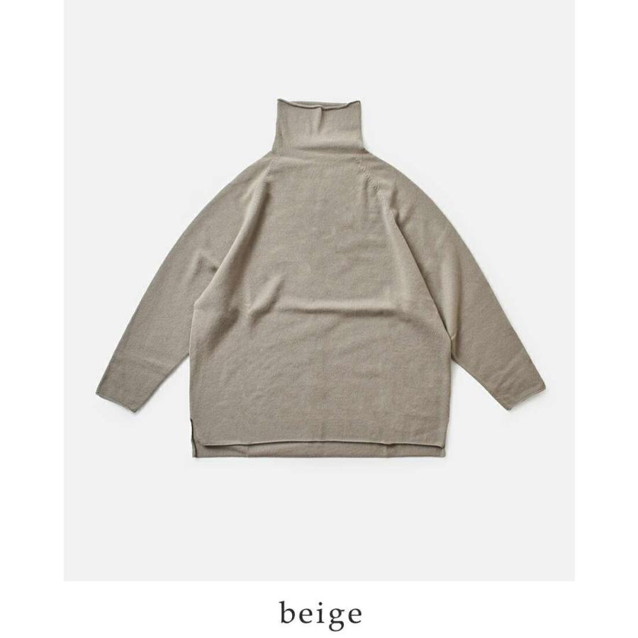 evam eva（エヴァムエヴァ） カシミヤ タートルネック プルオーバー