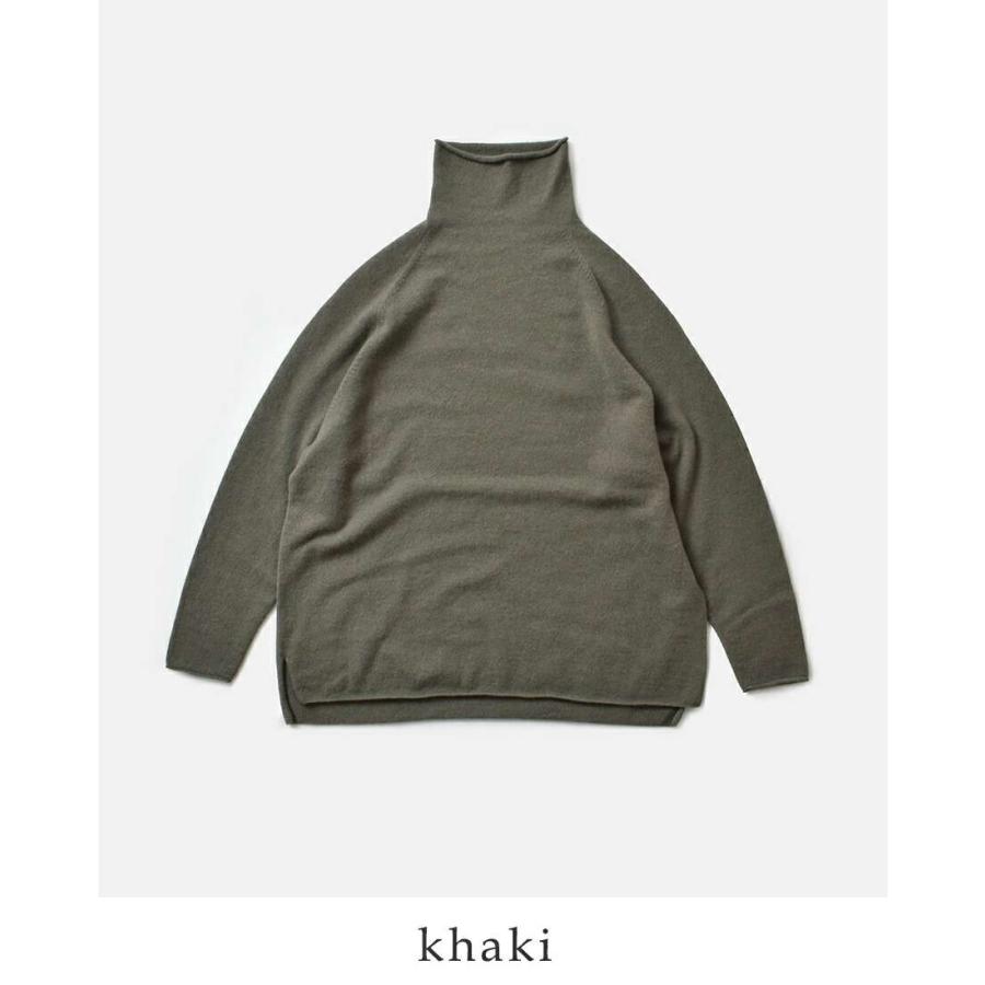 evam eva（エヴァムエヴァ） カシミヤ タートルネック プルオーバー