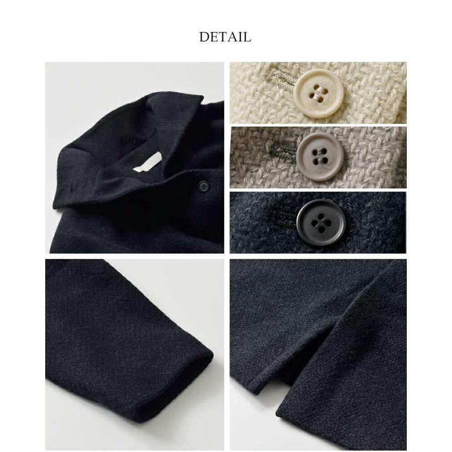 evam eva（エヴァムエヴァ） リニューウール スタンド ショート コート