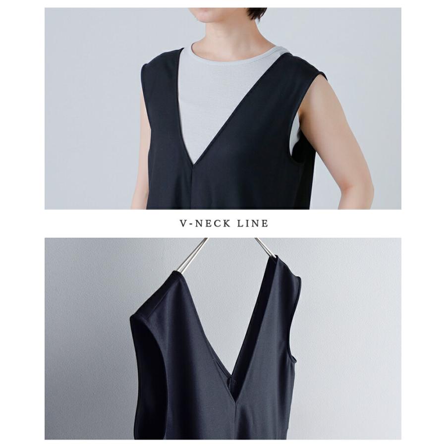 エヴァムエヴァ　リネン100% Vネックプルオーバー　新品タグ付き evam eva エヴァムエヴァ silk linen pullover シルクリネンプル