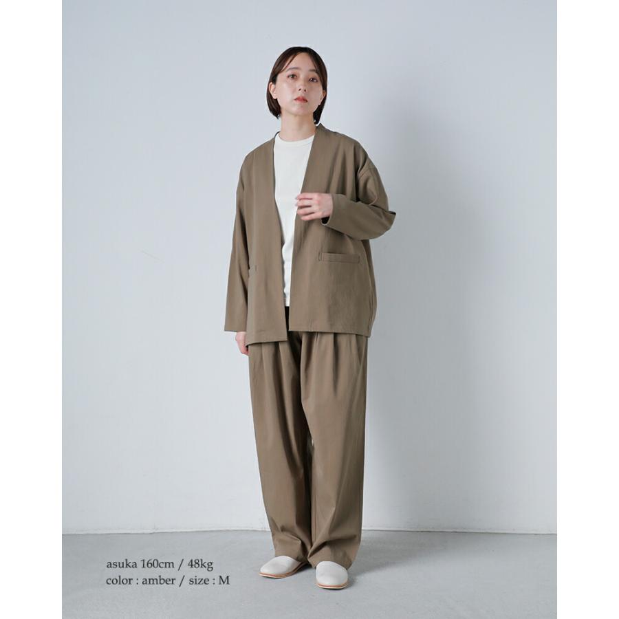 evam eva（エヴァムエヴァ） コットン ジャケット e261t059 レディース