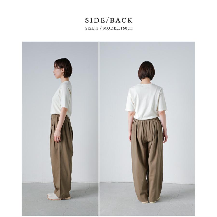 【美品】evam eva コーデュロイパンツ evam eva（エヴァムエヴァ） コットン タック ワイド パンツ e261t060