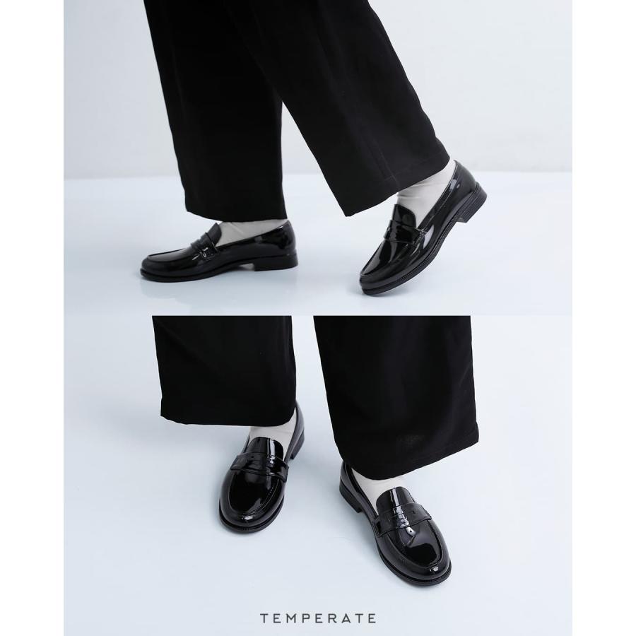テンパレイト TEMPERATE レイン コイン ローファー EATHAN eathan