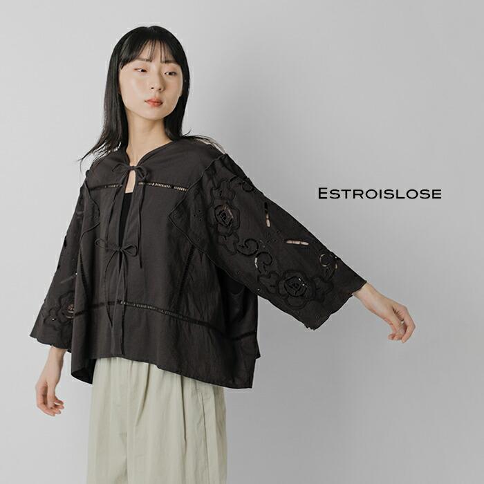 ESTROISLOSE（エストゥロワルーズ） コットン ケミカル カットワーク