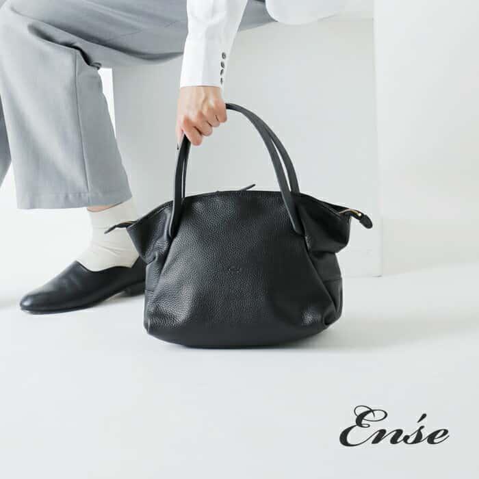 Ense アンサ ステアレザートートバッグmini ens-202 レディース 
