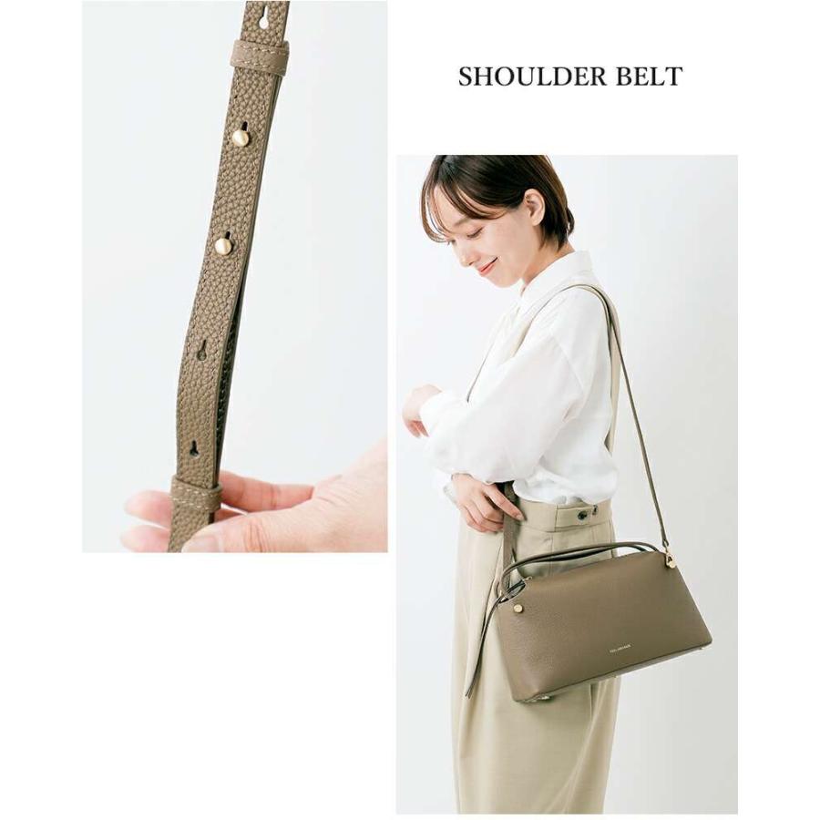 フィールアンドテイスト FEEL AND TASTE カウレザー 2way ショルダー バッグ bread f202b521 レディース
