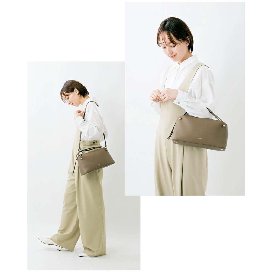 フィールアンドテイスト FEEL AND TASTE カウレザー 2way ショルダー バッグ bread f202b521 レディース