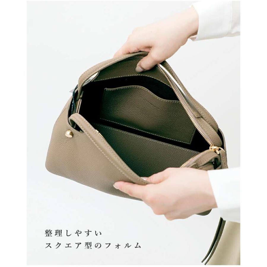 フィールアンドテイスト FEEL AND TASTE カウレザー 2way ショルダー バッグ bread f202b521 レディース