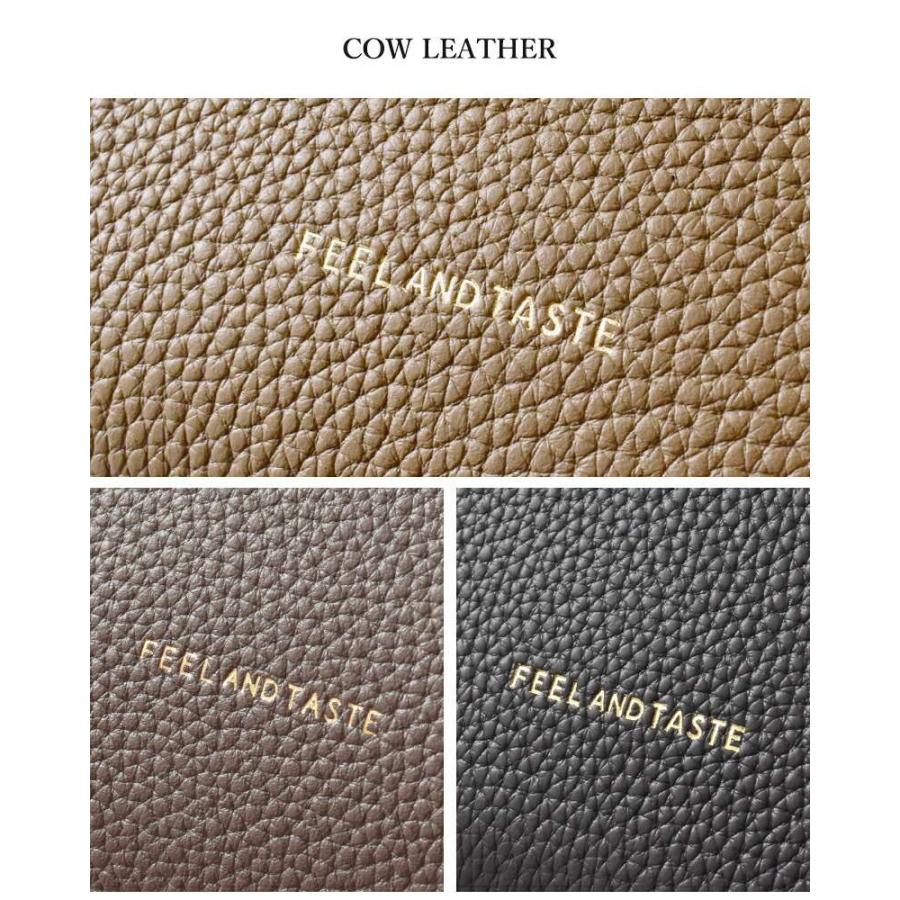 フィールアンドテイスト FEEL AND TASTE カウレザー 2way ショルダー バッグ bread f202b521 レディース