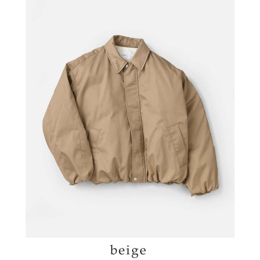 miffew ミフュー ワイド スクエア ジップ アップ ダウン ジャケット