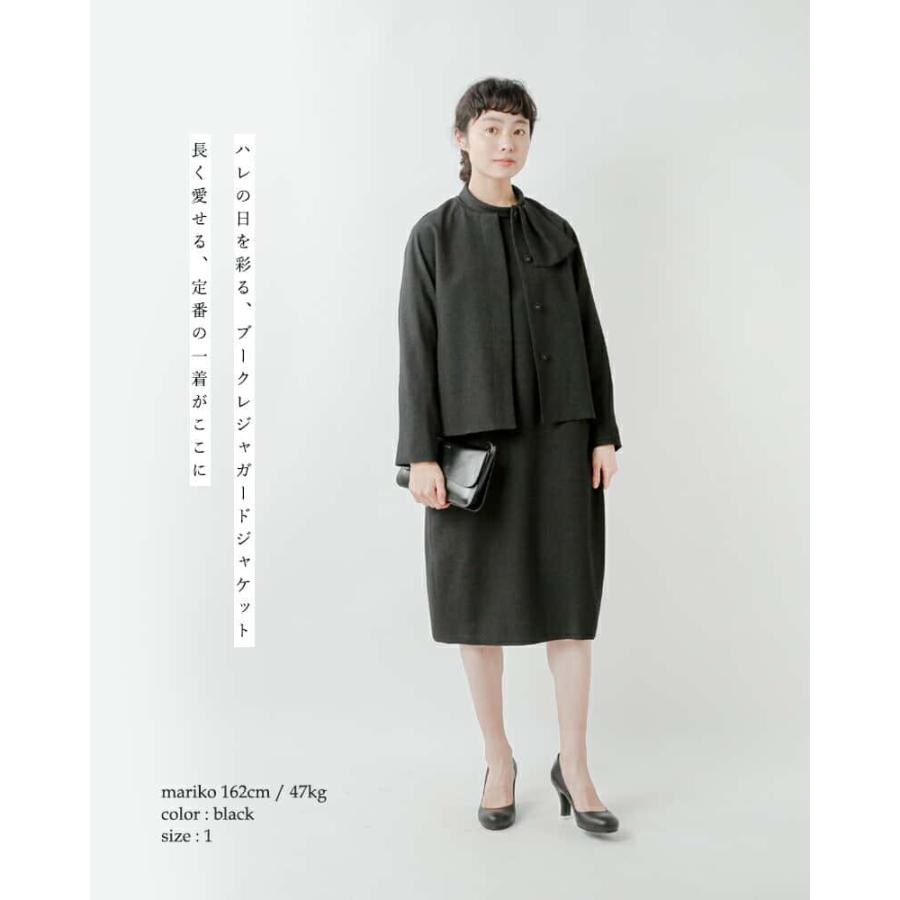 nooy（ヌーイ） ブークレ ジャガード ハンカチーフ ジャケット fjk05