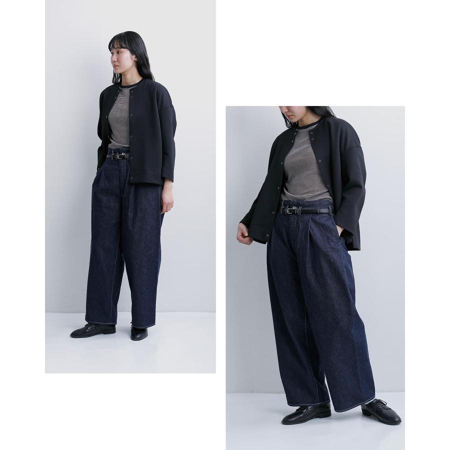 フィル マム FIR MUM インディゴコットン コモンセルビッチデニムパンツ fk-fr5002dm ユニセックス  春夏 2026ss新作の画像