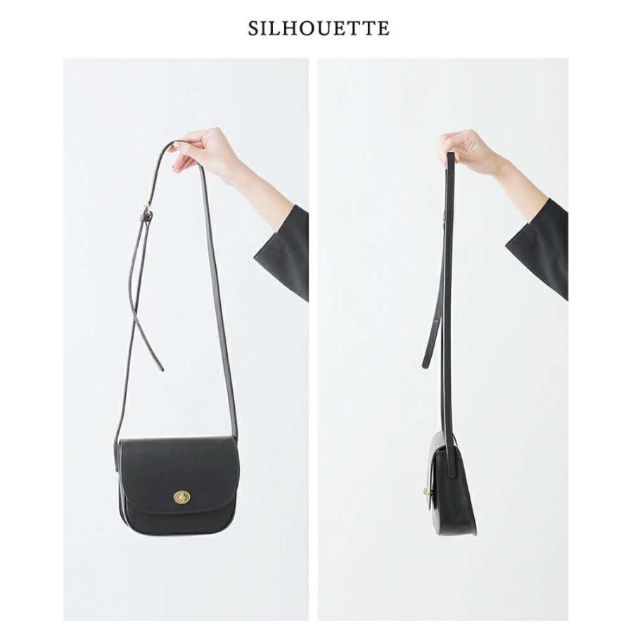 Mimi（ミミ） グレイン ベジタブル タンニンレザー ショルダーバッグ