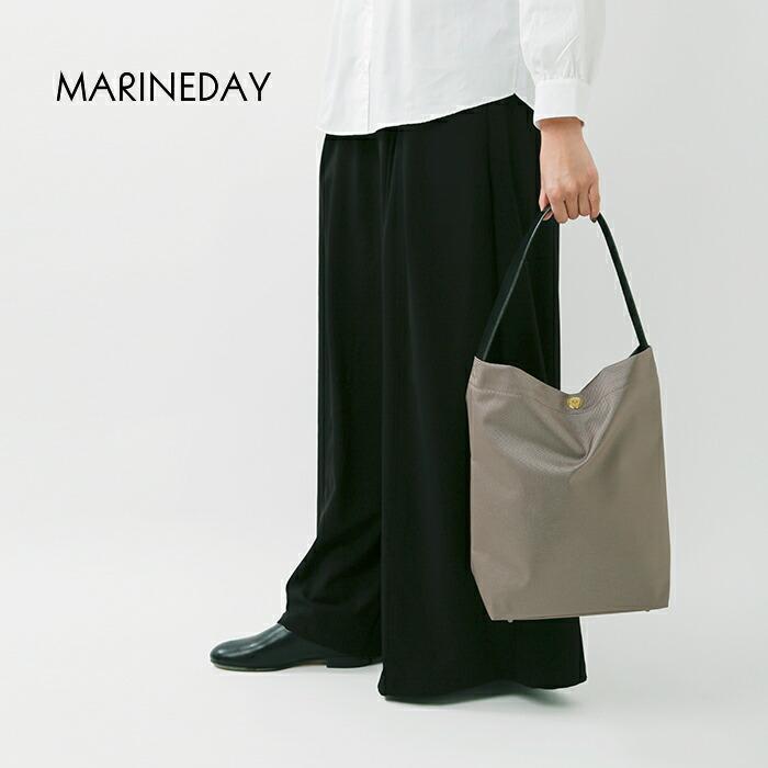 MARINEDAY（マリンデイ） 66ナイロン×栃木レザー ショルダーバッグ