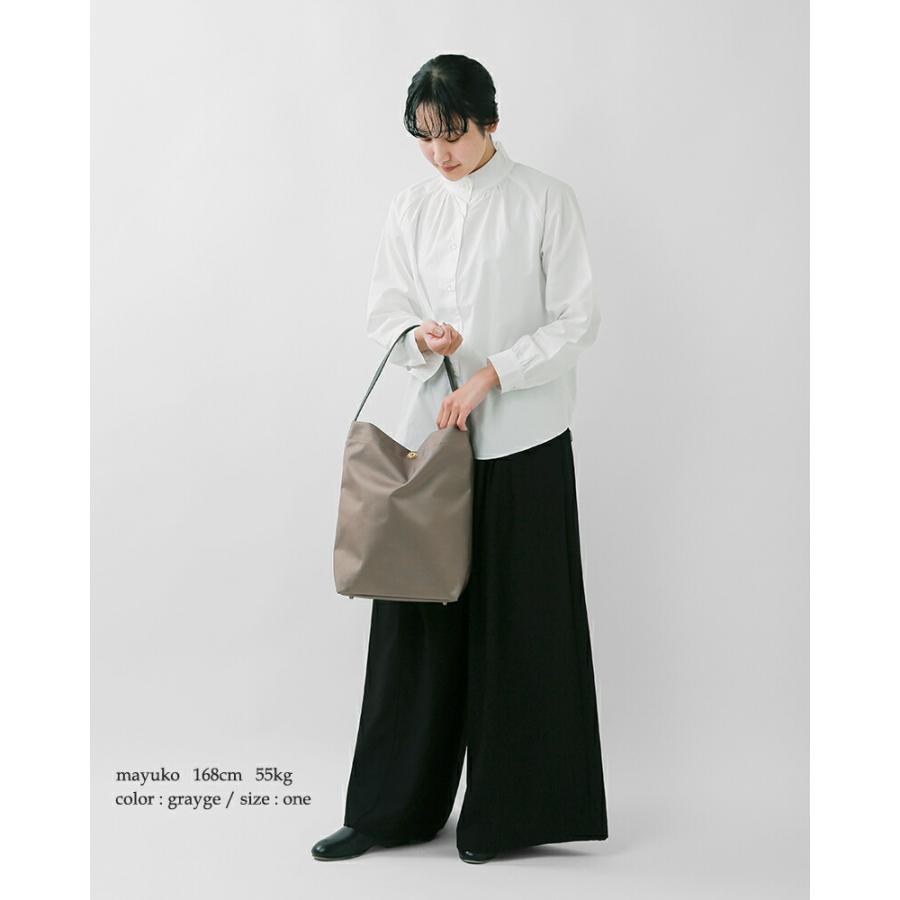 MARINEDAY（マリンデイ） 66ナイロン×栃木レザー ショルダーバッグ