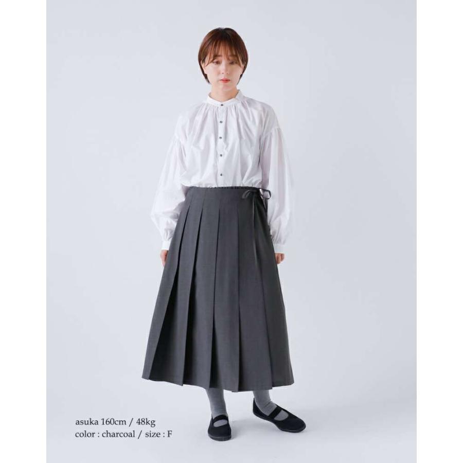 aranciato セール【30%OFF】グラム g シーズンレス プリーツ ラップ