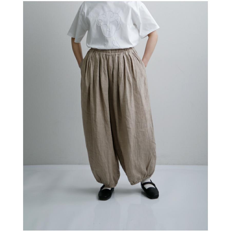 Gauze#（ガーゼ） リネン テーパードパンツ LINEN ameri PANTS g1164