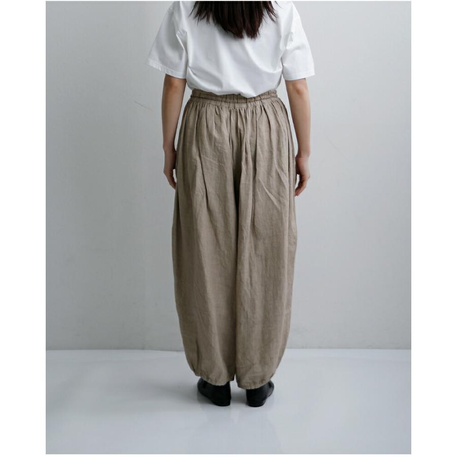 Gauze#（ガーゼ） リネン テーパードパンツ LINEN ameri PANTS g1164