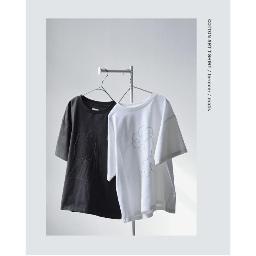 GAUZE Tシャツ Mサイズ Gauze#（ガーゼ） コットン アート Tシャツ ART T-SHIRT g1167