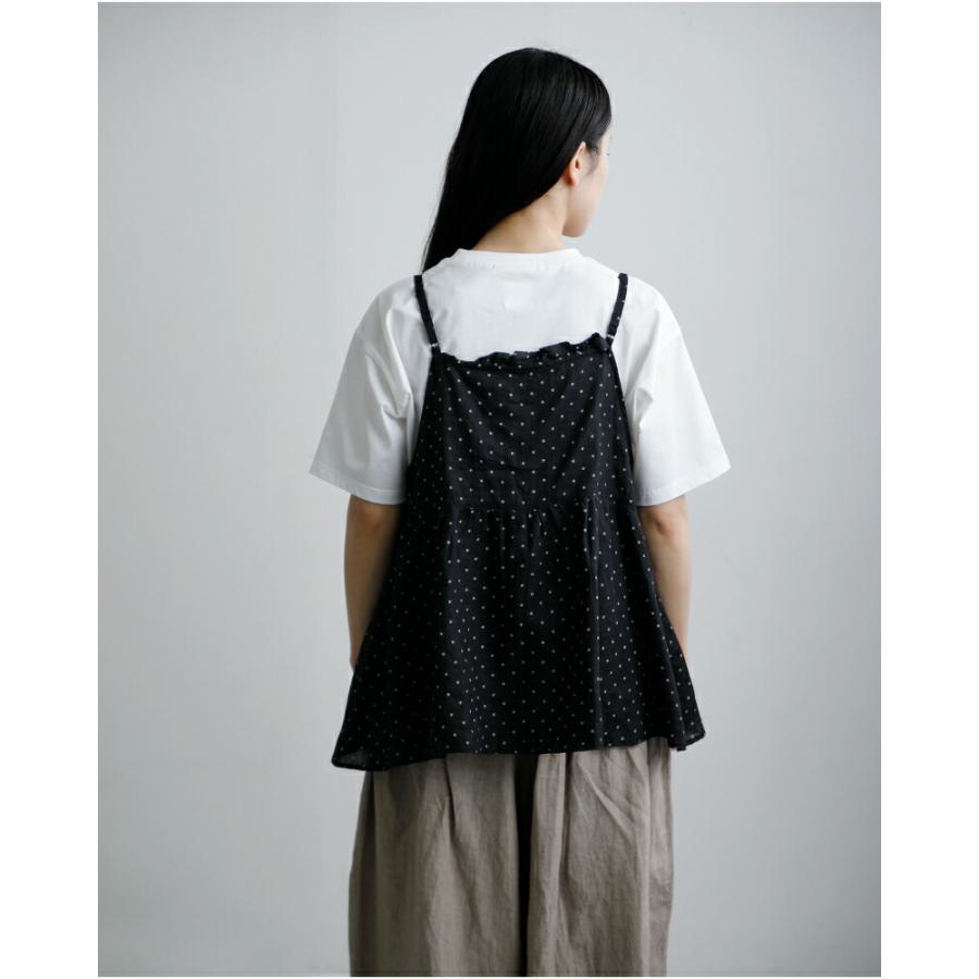 Gauze#（ガーゼ） ラミーリネン 2way スモールドット カシュクール