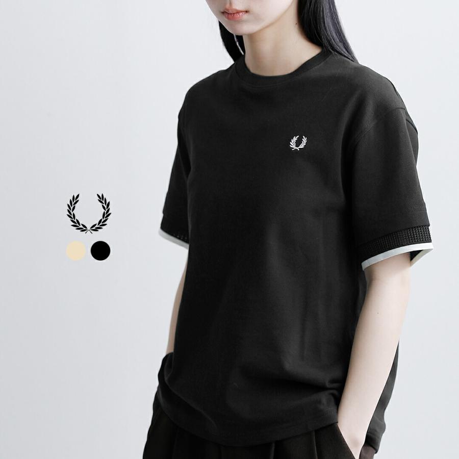 FRED PERRY（フレッドペリー） フレッド ペリー メッシュ カフ ピケ